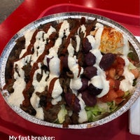 Photo taken at The Halal Guys by Patrick C. on 3/5/2020