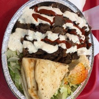 Photo taken at The Halal Guys by Patrick C. on 4/9/2019