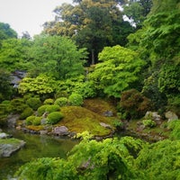 Photo taken at Shoren-in by houmai s. on 5/11/2013