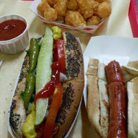 Photo taken at Fab Hot Dogs by Joel O. on 8/6/2016