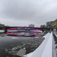 Photo taken at Смоленская набережная by Tatiana T. on 2/14/2020