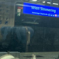 Photo taken at Bahnhof Wien Simmering by Baby S. on 1/21/2023