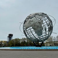 Photo taken at The Unisphere by Joseph S. on 4/17/2024
