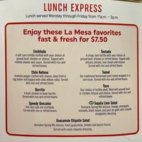 4/9/2021 tarihinde Chadziyaretçi tarafından La Mesa Mexican Restaurant'de çekilen fotoğraf