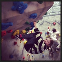 Photo taken at White Spider Climbing Wall by Giles R. on 1/26/2014