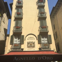 Photo taken at Agnello d&amp;#39;Oro Hotel Bergamo by Maricris R. on 8/27/2016