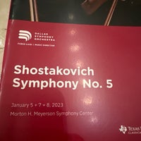 Foto tirada no(a) Morton H. Meyerson Symphony Center por Steve L. em 1/8/2023