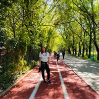 Photo taken at Kurtuluş Parkı by SILA POLAT on 10/6/2021