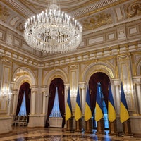 Photo taken at Mariinsky Palace by Татьяна П. on 9/19/2021