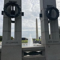 Photo taken at World War II Memorial by Aimee P. on 9/30/2018