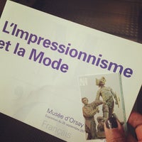 Photo taken at Exposition L&amp;#39;Impressionisme et la Mode by Muriel M. on 11/16/2012