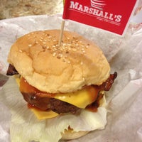 Photo taken at Marshall&amp;#39;s Burger by Darren Y. on 5/8/2013