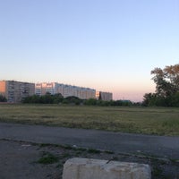 Photo taken at Стадион «Новосинеглазовский» by Настя П. on 6/15/2016