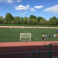 Photo taken at Стадион «ЦСКА Самара» by Anastasiya L. on 5/17/2016