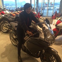Photo taken at Honda Мотоциклы by Olya D. on 2/26/2015