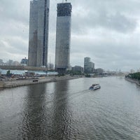 Photo taken at Причал «Москва Сити» by Sergi P. on 6/9/2021