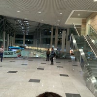 Photo taken at International Arrivals Hall by Sergi P. on 4/24/2019