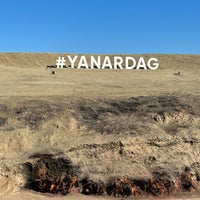 Photo taken at Yanar Dag (Burning Mountain) by Вячеслав on 10/14/2023