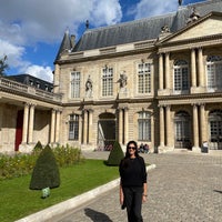 Photo taken at Jardin des Archives Nationales by Noah W. on 10/8/2022