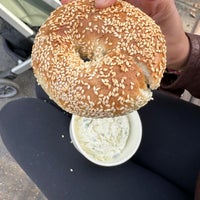 Photo taken at PopUp Bagels by Noah W. on 11/15/2023