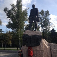 Photo taken at Памятник воинам-интернационалистам by R R. on 9/6/2014