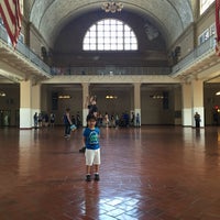 Photo taken at Ellis Island Registry Room by EJ C. on 6/7/2016