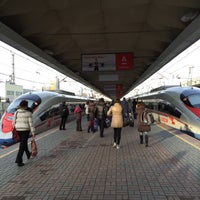 Photo taken at Поезд № 764 «Сапсан» Москва — Санкт-Петербург by Yury M. on 1/16/2015
