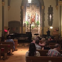Photo taken at St. Malachy&amp;#39;s Church by Willie M. on 5/20/2017