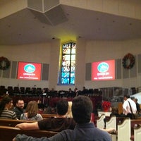 Photo taken at University Baptist Church by Steven T. on 12/2/2012