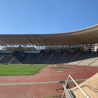 Photo taken at Tofiq Bəhramov adına Respublika Stadionu by Javier d. on 5/31/2019