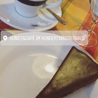 Photo taken at Kunst-Cafe im Hundertwasserhaus by Begüm M. on 9/21/2017