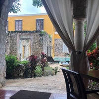 Photo taken at Hacienda Puerta Campeche by Andrea R. on 10/28/2020