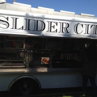 Photo taken at Slammin&#39; Sliders Truck by dutchboy on 4/16/2012