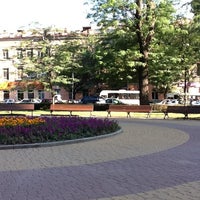 Photo taken at Сквер им. 1-го Пионерского слёта by Aleksandr L. on 7/6/2012
