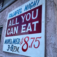 Photo taken at Hungry Pocket Falafel House by Chris C. on 4/26/2012