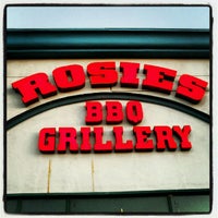 Photo taken at Rosie&amp;#39;s BBQ by D.J. P. on 6/30/2012