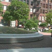 Photo taken at Printer&amp;#39;s Row &amp;quot;Grassy Knoll&amp;quot; by Molly M. on 6/20/2012
