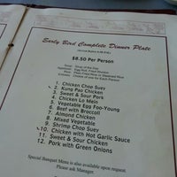 Menu - China Palace Restaurant - Chinese Restaurant