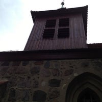 Photo taken at Dorfkirche Gatow by Thomas J. on 5/13/2012