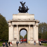 Photo taken at Wellington Arch by Louis Vuitton on 5/30/2012