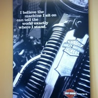 Photo taken at Tripp&#39;s Harley Davidson Sales by Lesia G. on 4/19/2012