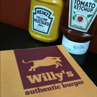 Photo taken at Willy&amp;#39;s Authentic Burger by Simey S. on 5/4/2012