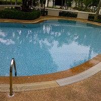 Photo taken at Swimming Pool at Krongthong by khim M. on 7/18/2012