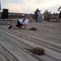 Photo taken at North Beach Fishing Pier by Non Rev Guy on 5/27/2012