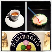 Photo taken at D&amp;#39;ambrosio Gelato by Andrew B. on 4/3/2012