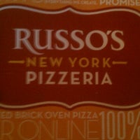 Photo taken at Russo&amp;#39;s New York Pizzeria by Alexis H. on 4/26/2012