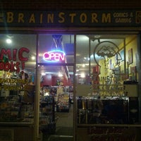 Photo taken at Brainstorm Comics by Luis A. on 8/9/2012