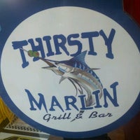 Das Foto wurde bei Thirsty Marlin Grill &amp;amp; Bar von TampaBayNightLife.TV G. am 8/7/2012 aufgenommen