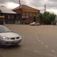 Photo taken at Остановка &amp;quot;Улица 1905 года&amp;quot; by Настя Д. on 6/16/2012