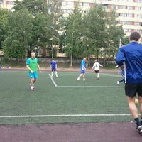 Photo taken at Футбольное поле школы №90 by Stanislav S. on 6/11/2012